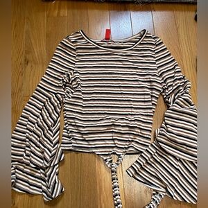 Chelsea and violet top